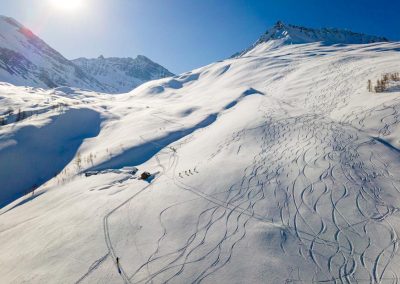 Rifugio Bonatti - In inverno