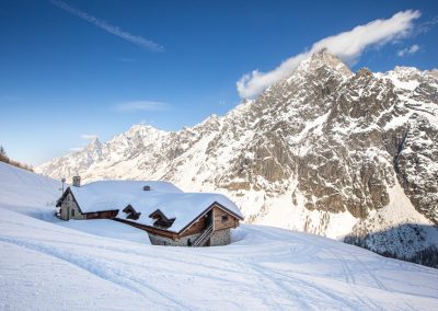 Rifugio Bonatti - In inverno